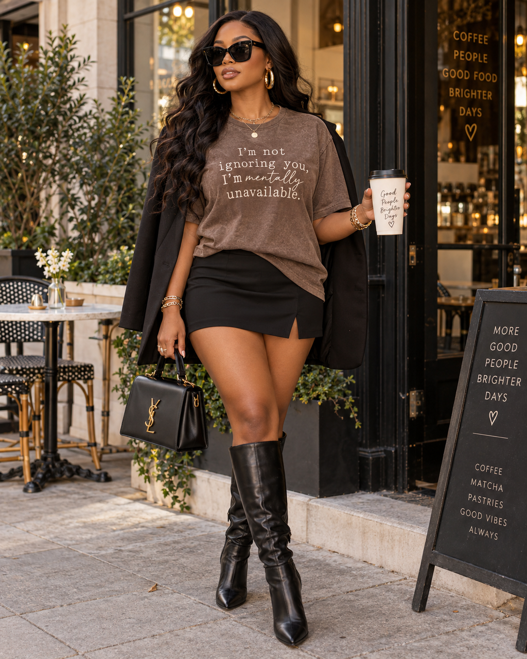 Mentally Unavailable Tee