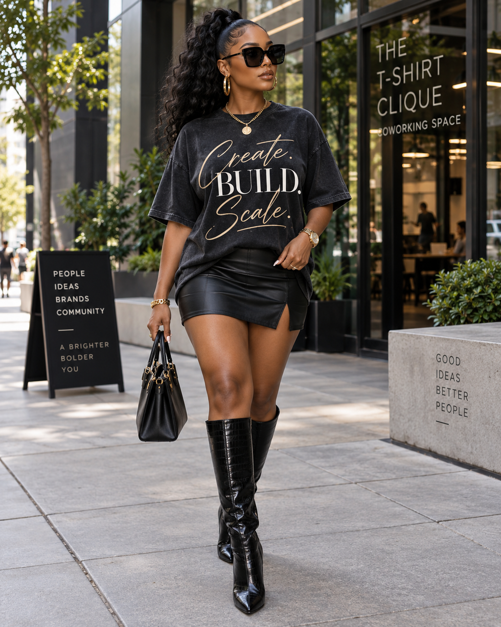 Create. Build. Scale. Tee