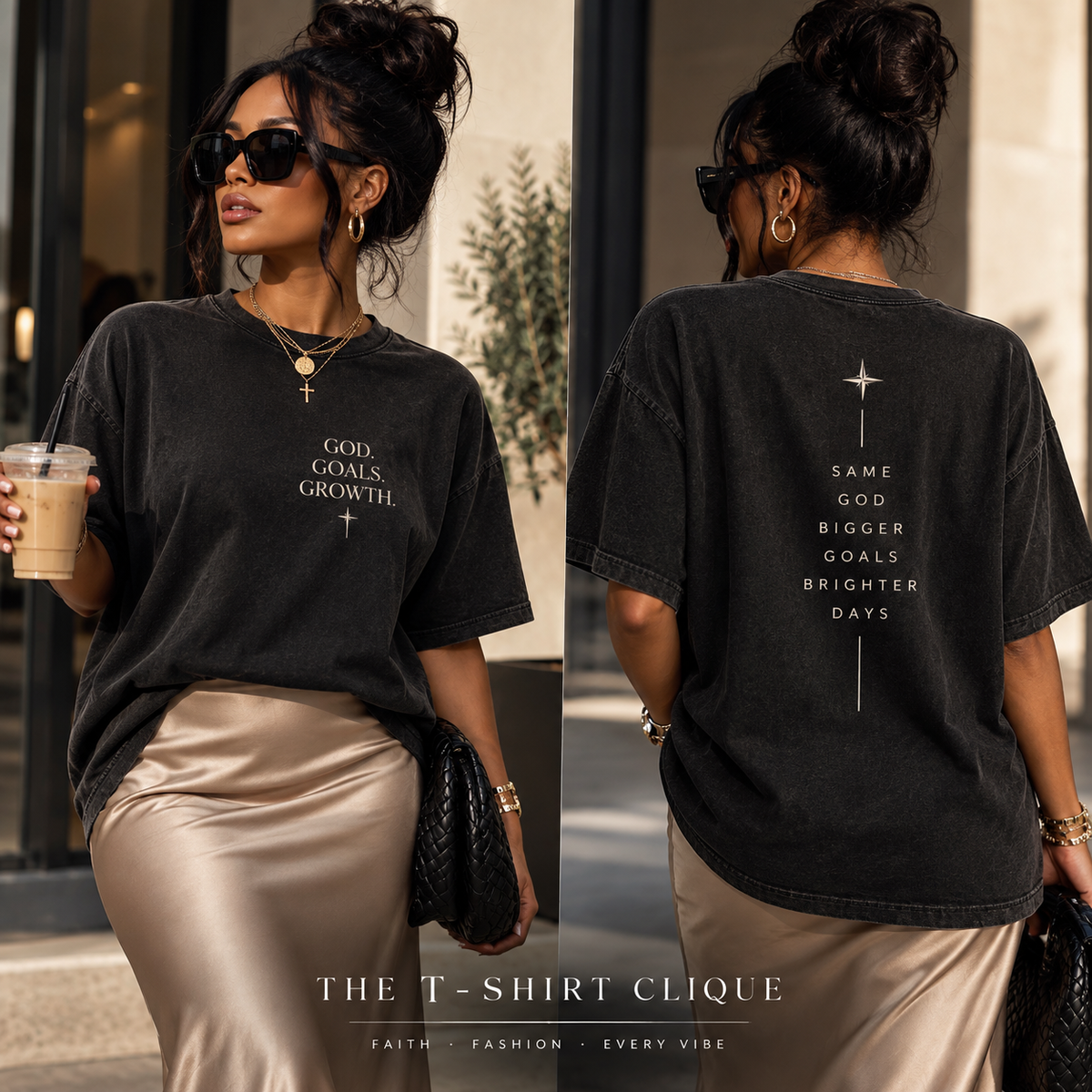God. Goals. Growth. Tee