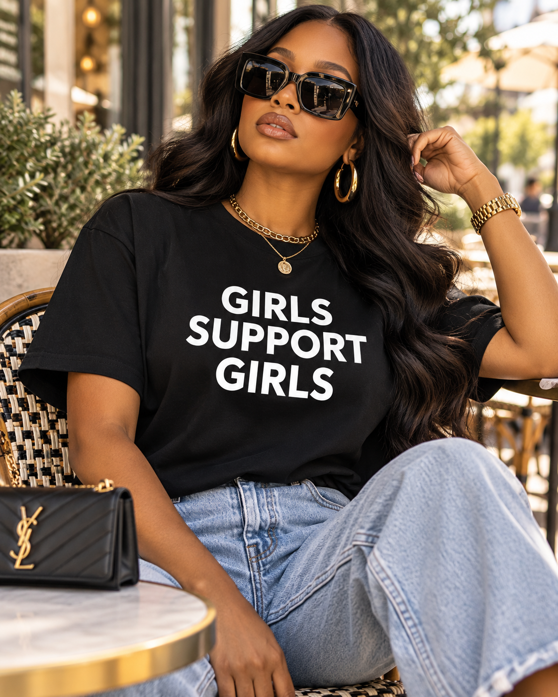 Girls Support Girls Tee