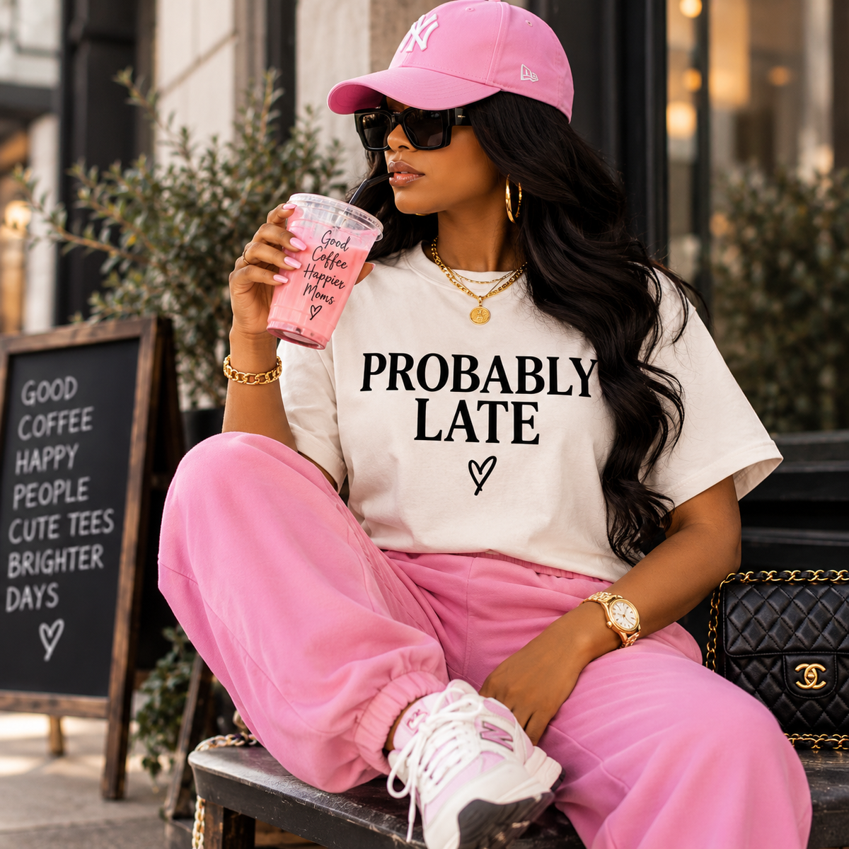 Probably Late Tee