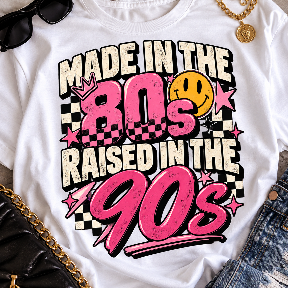 Made in the 80s, Raised in the 90s Tee