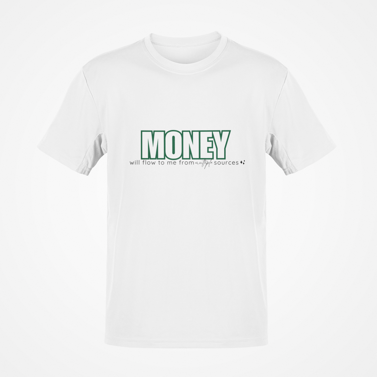 Money Flows to Me in Multiple Sources T-Shirt 💸✨