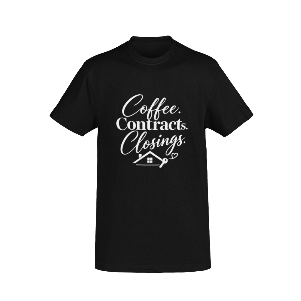 Coffee. Contracts. Closing Tee