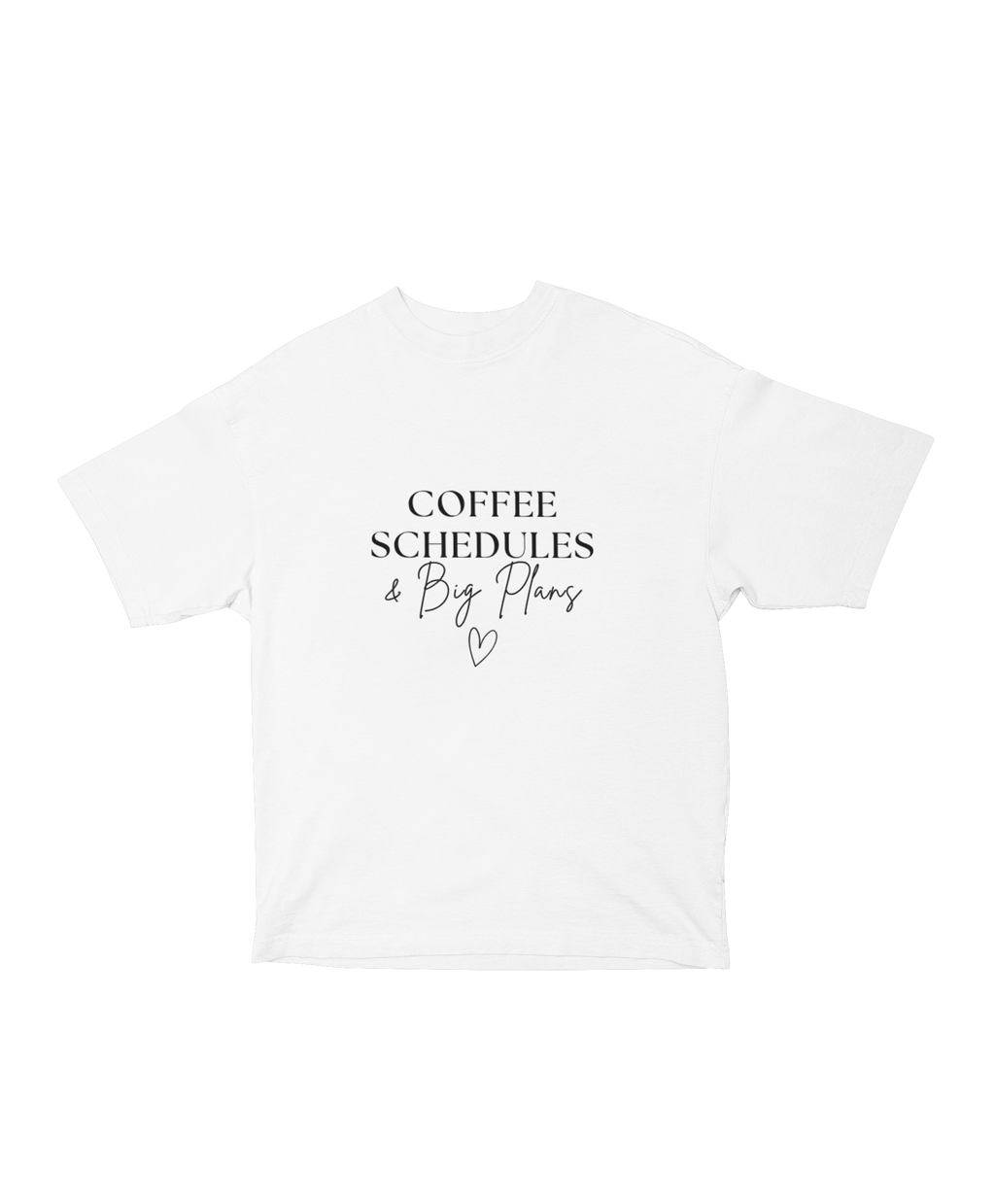 Coffee & Plans Tee